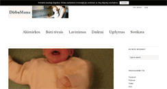 Desktop Screenshot of dirbumama.lt